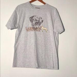 Vintage Labrador Retriever shirt embroidered